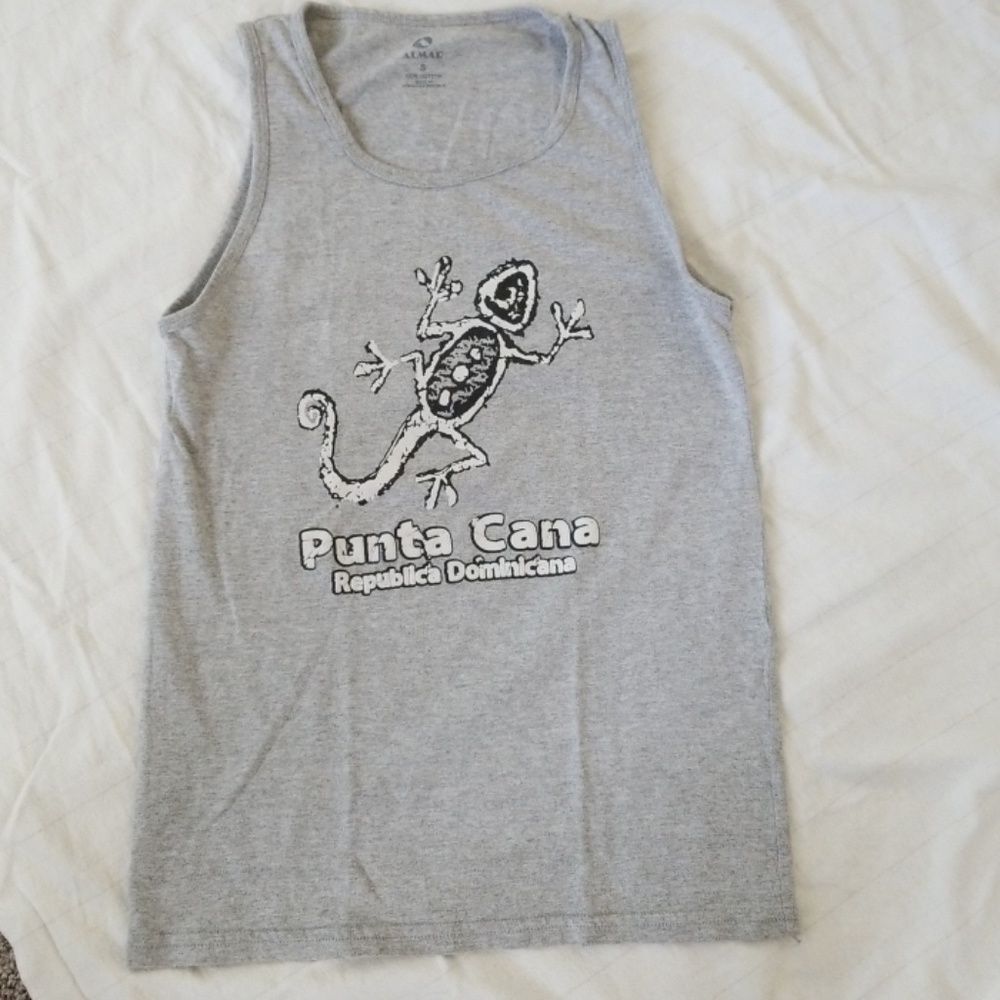 Gray shirt